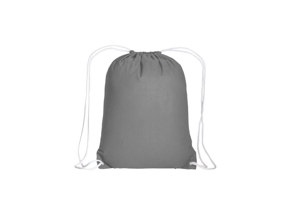 Zainetto in cotone 135 g/m2 con chiusura a strozzo FullGadgets.com