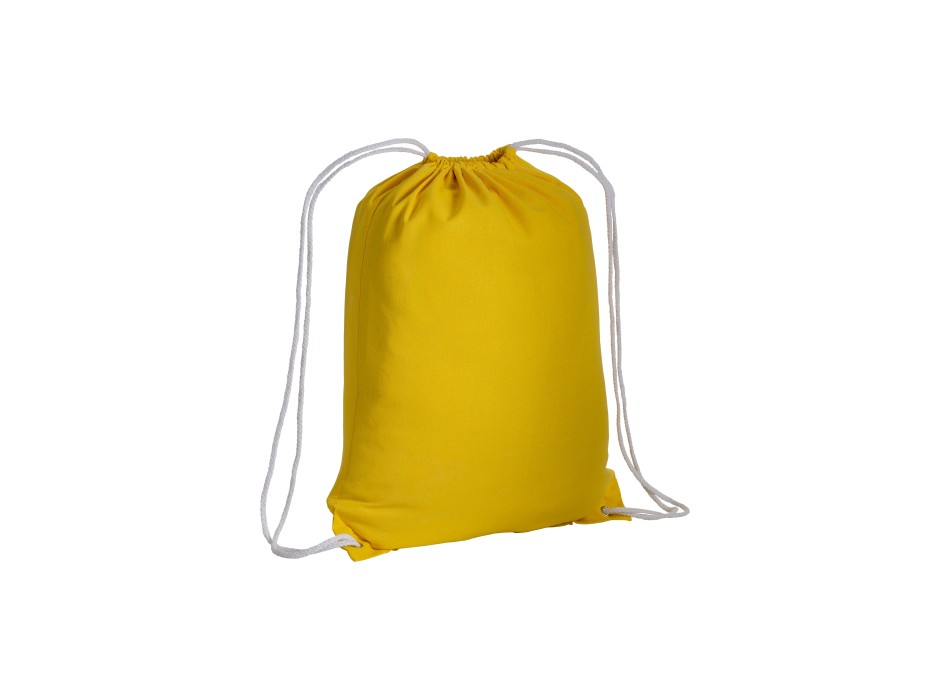 Zainetto in cotone 135 g/m2 con chiusura a strozzo FullGadgets.com