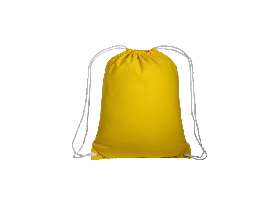 Zainetto in cotone 135 g/m2 con chiusura a strozzo FullGadgets.com