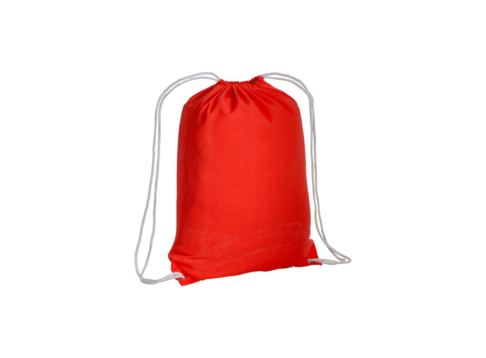 Zainetto in cotone 135 g/m2 con chiusura a strozzo FullGadgets.com