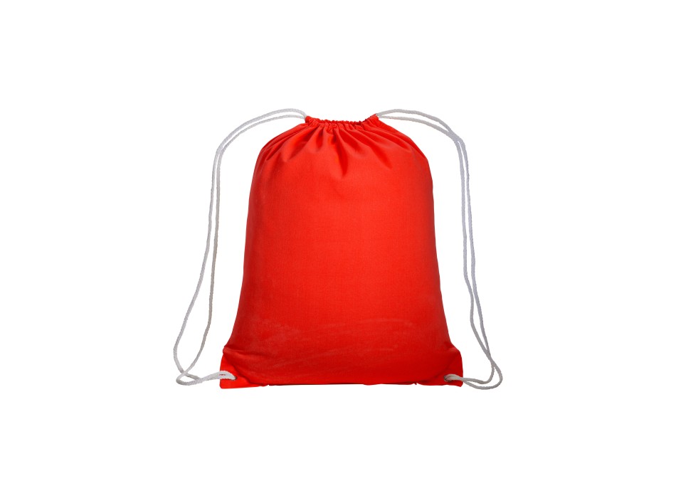 Zainetto in cotone 135 g/m2 con chiusura a strozzo FullGadgets.com