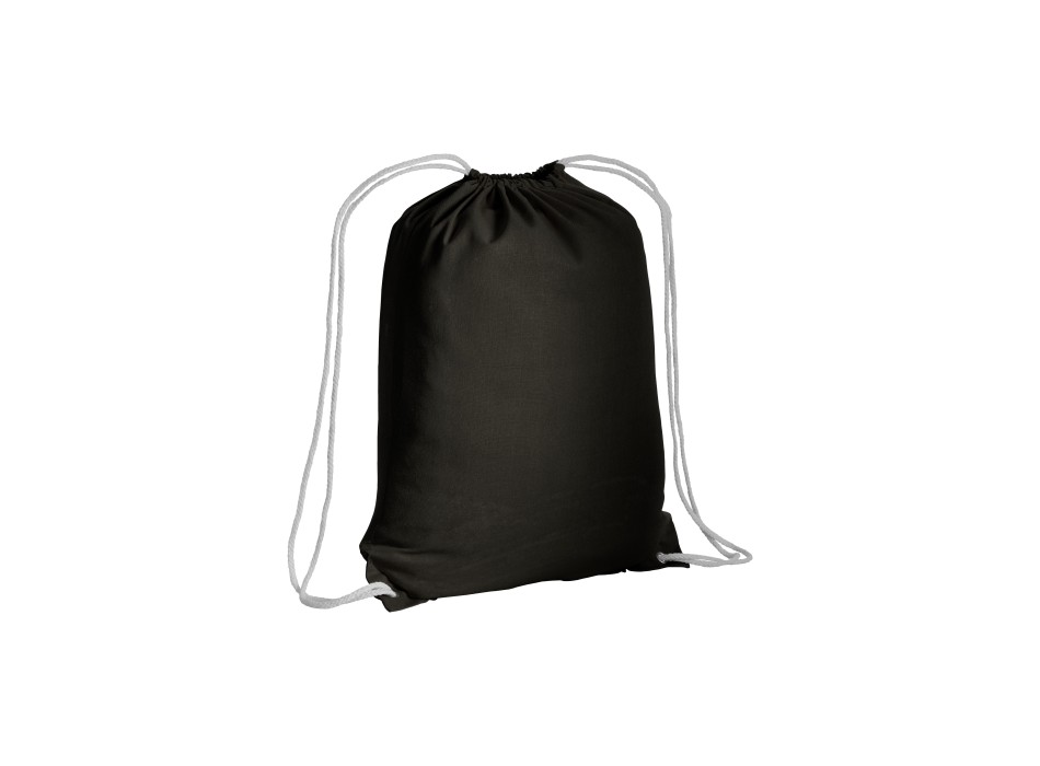 Zainetto in cotone 135 g/m2 con chiusura a strozzo FullGadgets.com