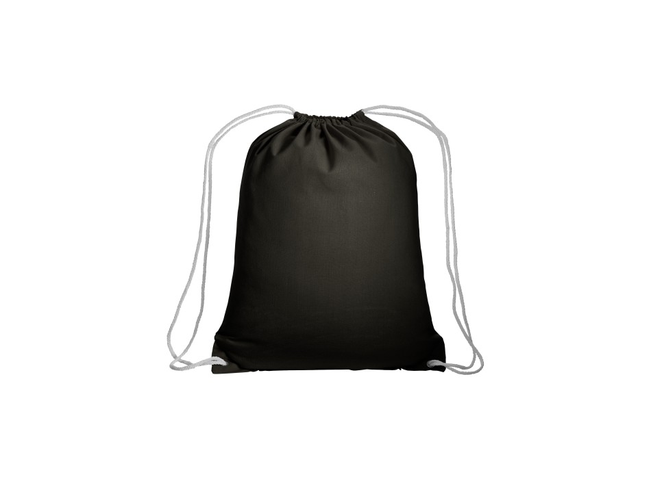 Zainetto in cotone 135 g/m2 con chiusura a strozzo FullGadgets.com