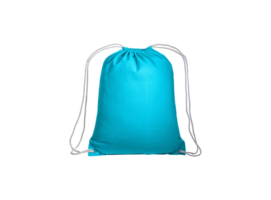 Zainetto in cotone 135 g/m2 con chiusura a strozzo FullGadgets.com