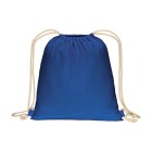 Zainetto in cotone 180 g/m2, con chiusura a strozzo FullGadgets.com