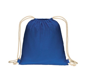 Zainetto in cotone 180 g/m2, con chiusura a strozzo FullGadgets.com