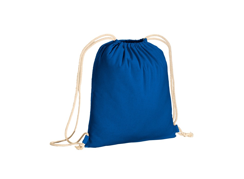 Zainetto in cotone 180 g/m2, con chiusura a strozzo FullGadgets.com