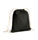 Zainetto in cotone 180 g/m2, con chiusura a strozzo FullGadgets.com