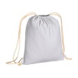 Zainetto in cotone 180 g/m2, con chiusura a strozzo FullGadgets.com