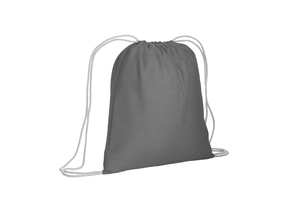 Zainetto in cotone da 120 g/m2, con chiusura a strozzo. È certificato OEKO-TEX®. FullGadgets.com