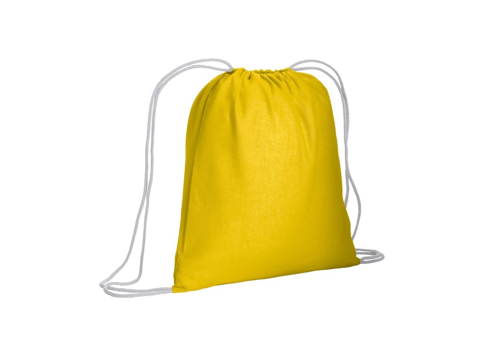 Zainetto in cotone da 120 g/m2, con chiusura a strozzo. È certificato OEKO-TEX®. FullGadgets.com