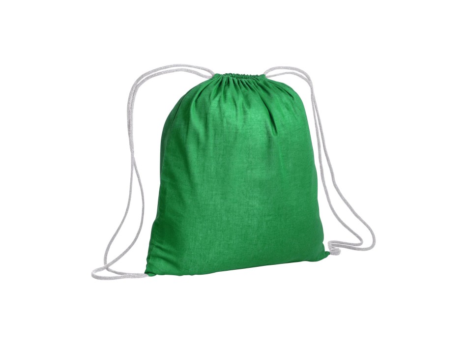 Zainetto in cotone da 120 g/m2, con chiusura a strozzo. È certificato OEKO-TEX®. FullGadgets.com