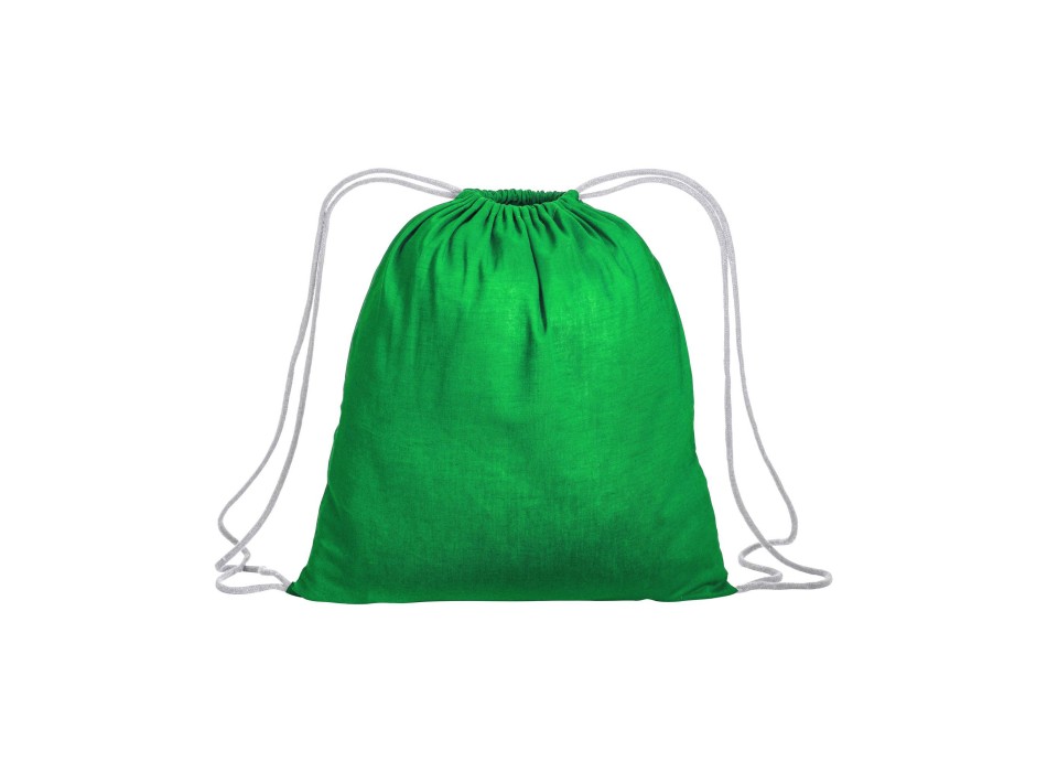 Zainetto in cotone da 120 g/m2, con chiusura a strozzo. È certificato OEKO-TEX®. FullGadgets.com