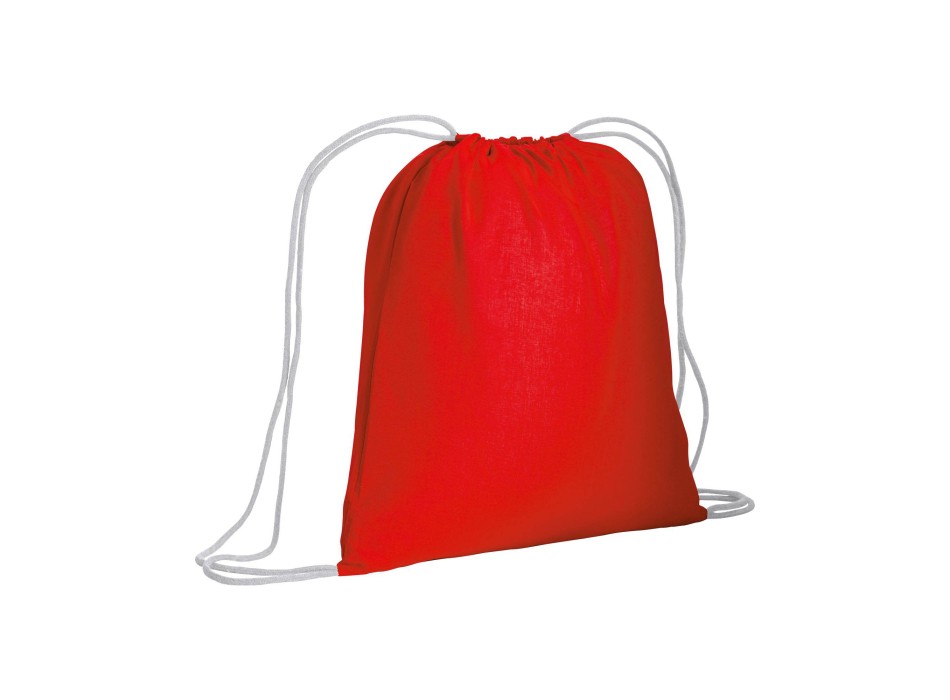 Zainetto in cotone da 120 g/m2, con chiusura a strozzo. È certificato OEKO-TEX®. FullGadgets.com