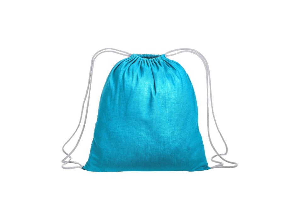 Zainetto in cotone da 120 g/m2, con chiusura a strozzo. È certificato OEKO-TEX®. FullGadgets.com