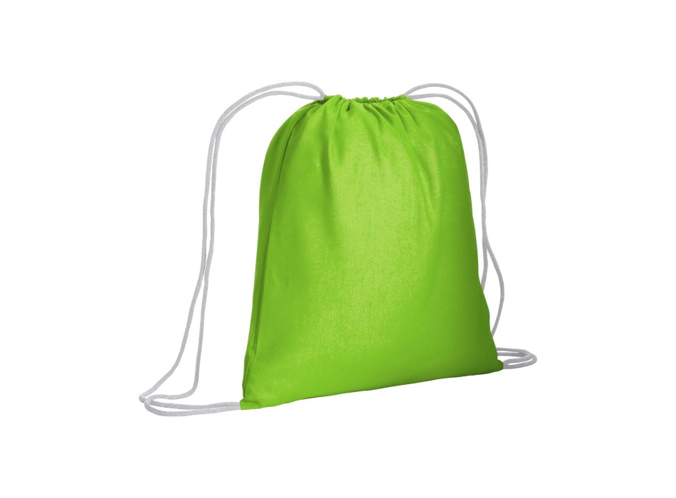 Zainetto in cotone da 120 g/m2, con chiusura a strozzo. È certificato OEKO-TEX®. FullGadgets.com