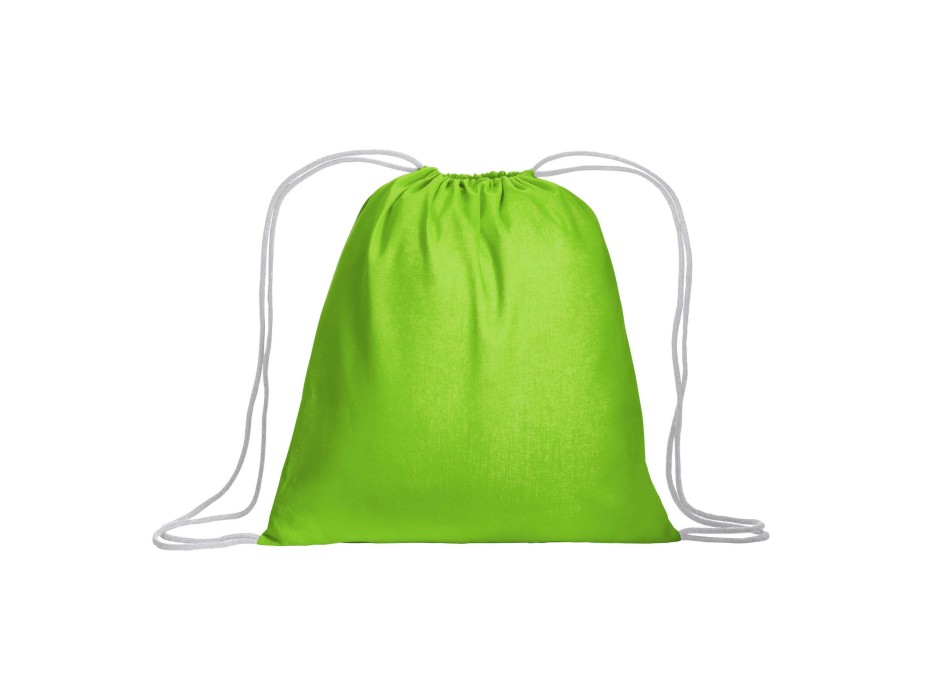 Zainetto in cotone da 120 g/m2, con chiusura a strozzo. È certificato OEKO-TEX®. FullGadgets.com