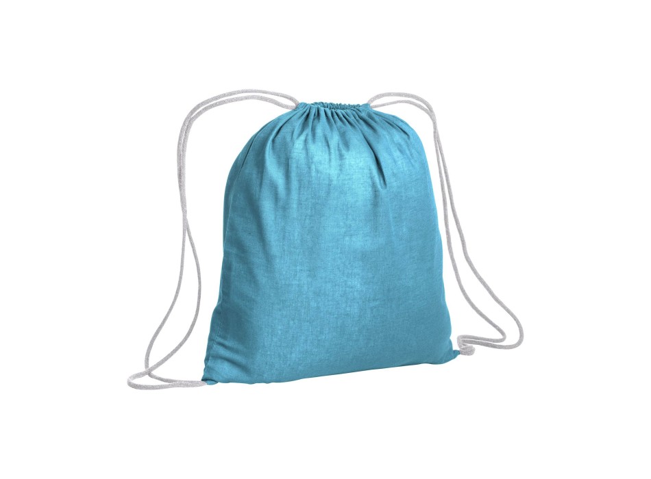 Zainetto in cotone da 120 g/m2, con chiusura a strozzo. È certificato OEKO-TEX®. FullGadgets.com