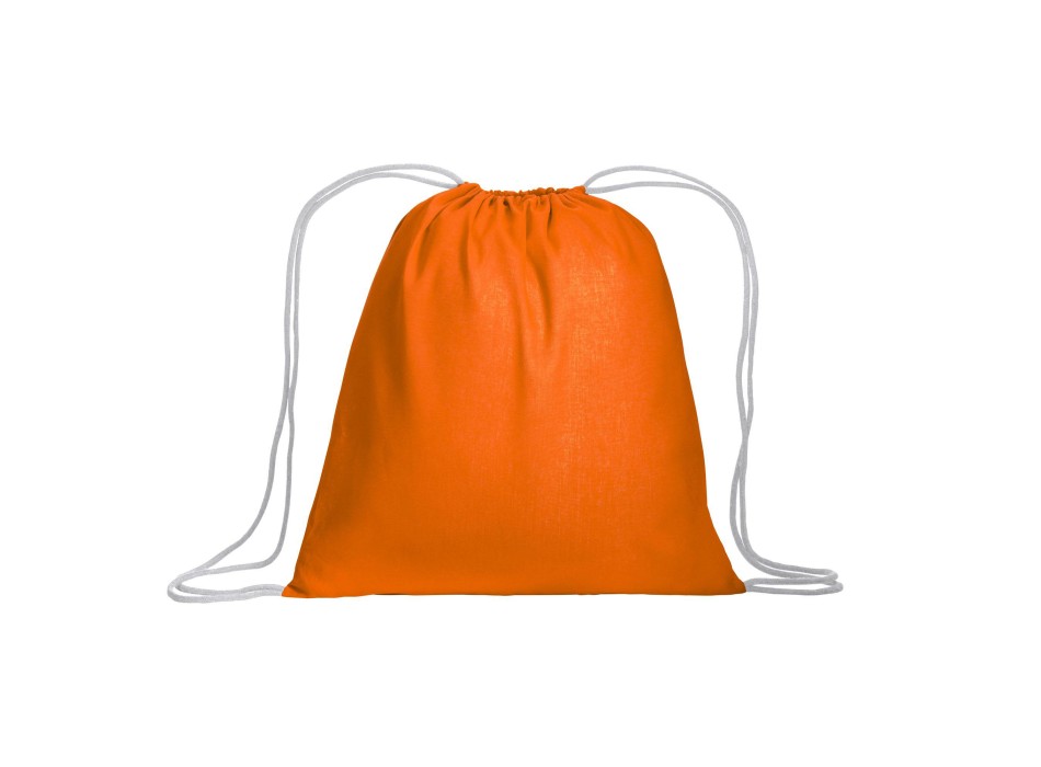 Zainetto in cotone da 120 g/m2, con chiusura a strozzo. È certificato OEKO-TEX®. FullGadgets.com