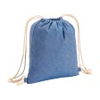 Zainetto in cotone riciclato da 280 g/m2, effetto melange FullGadgets.com