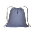 Zainetto in cotone riciclato effetto melange con chiusura a strozzo CORDINI AD ASOLA FullGadgets.com