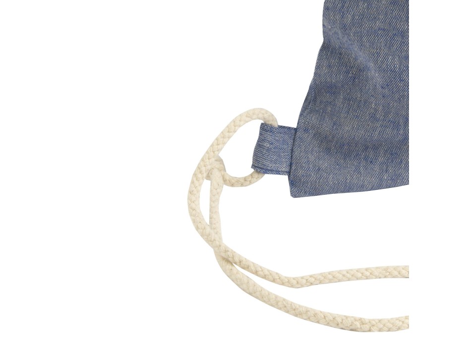 Zainetto in cotone riciclato effetto melange con chiusura a strozzo CORDINI AD ASOLA FullGadgets.com