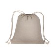Zainetto in cotone riciclato effetto melange con chiusura a strozzo CORDINI AD ASOLA FullGadgets.com