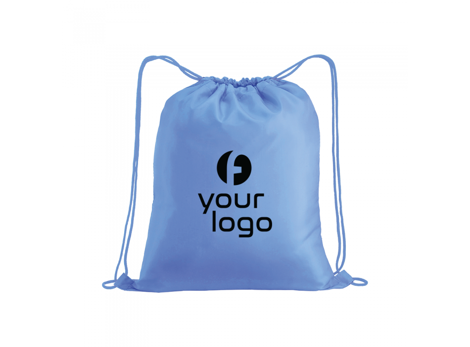 Zainetto in poliestere 210 T con chiusura a strozzo FullGadgets.com