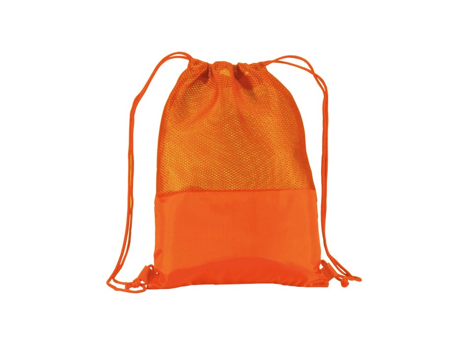 Zainetto in poliestere 210 t  con retina mesh e chiusura a strozzo FullGadgets.com