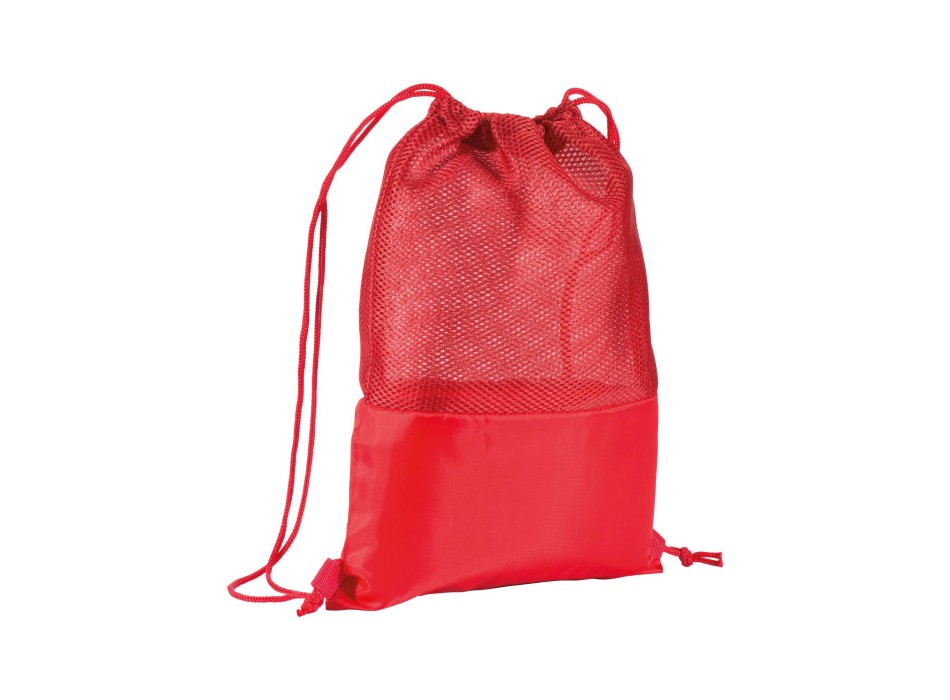 Zainetto in poliestere 210 t  con retina mesh e chiusura a strozzo FullGadgets.com