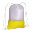 Zainetto in poliestere 210t con tasca zip colorata e chiusura a strozzo FullGadgets.com