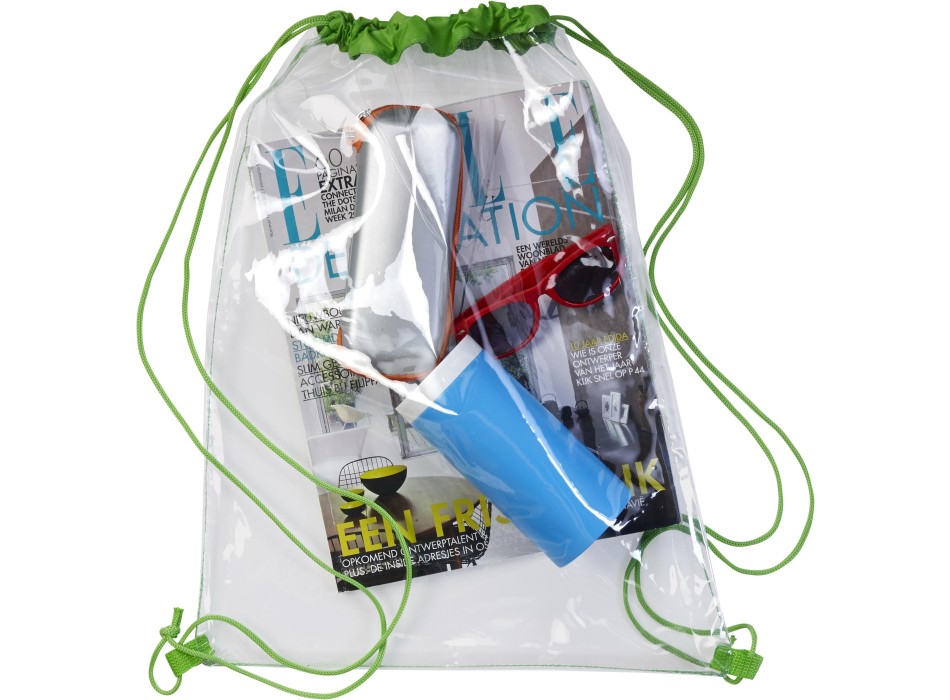 Zaino a sacca, chiusura a coulisse in PVC Kiki FullGadgets.com