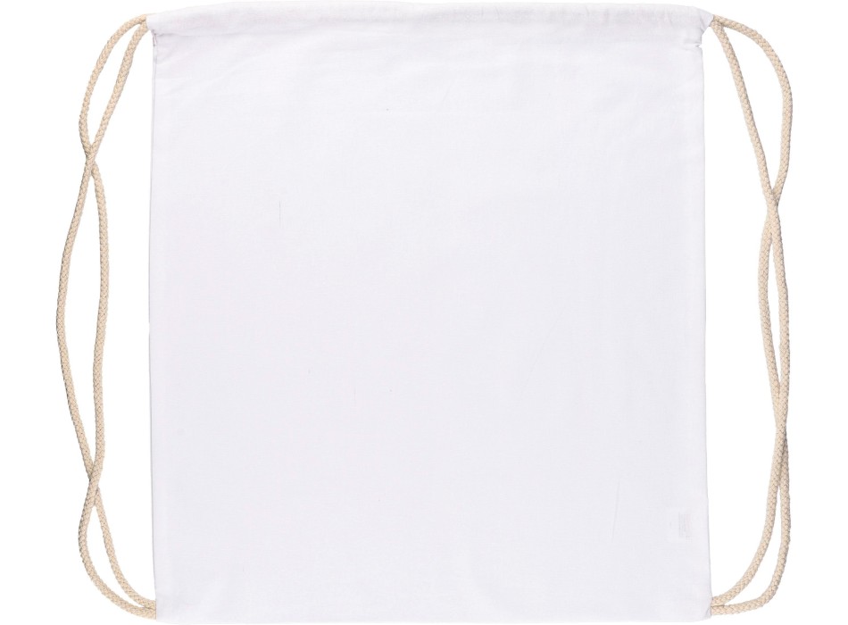 Zaino a sacca con coulisse in cotone Oeko-Tex 140 g/m2 Bridget FullGadgets.com