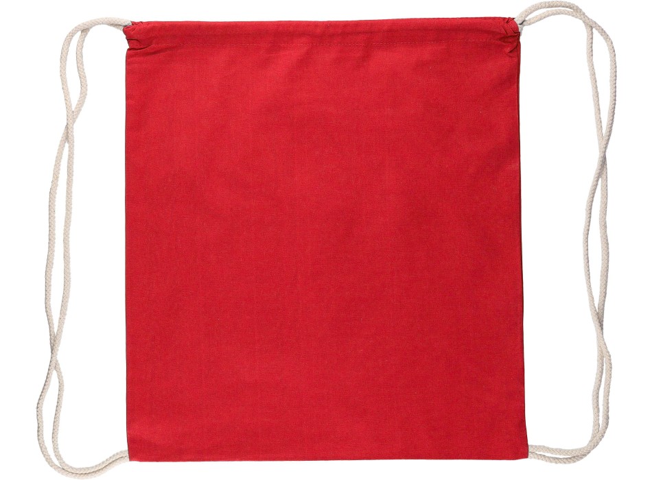 Zaino a sacca con coulisse in cotone Oeko-Tex 140 g/m2 Bridget FullGadgets.com