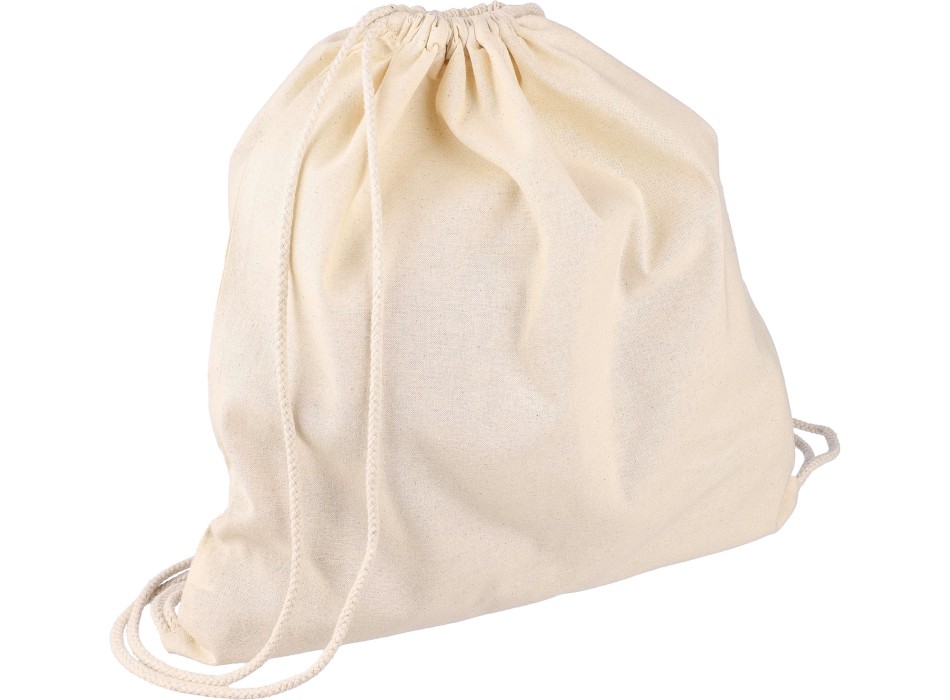 Zaino a sacca con coulisse in cotone Oeko-Tex 150 g/m2 Bridget FullGadgets.com