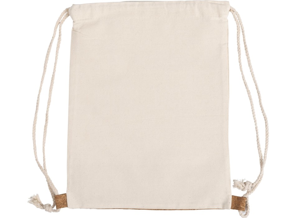 Zaino a sacca in cotone con base in sughero Tianna FullGadgets.com