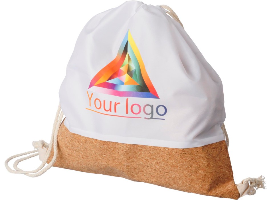 Zaino a sacca rPET con base in sughero Elodie FullGadgets.com