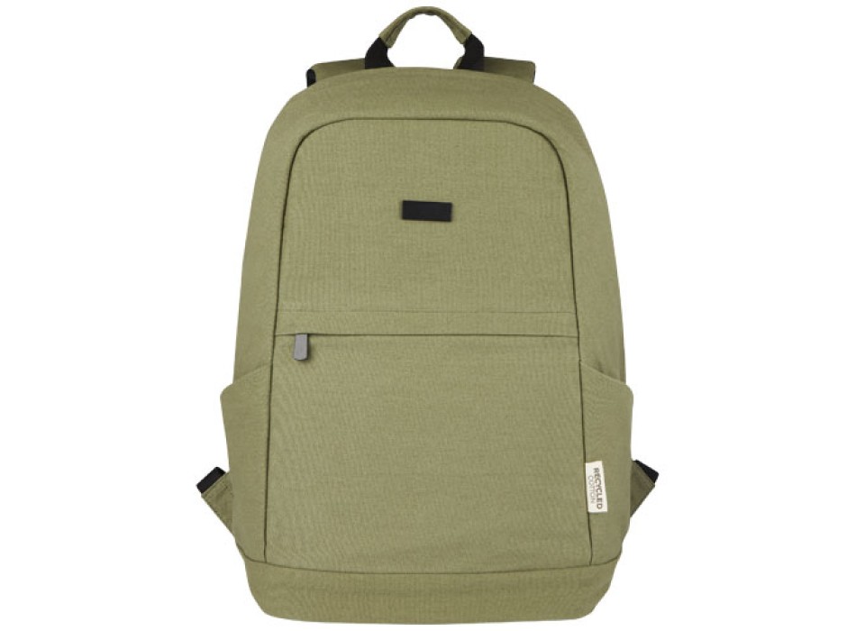 Zaino antifurto per portatile da 15,6" in canvas riciclato certificato GRS Joey - 18L FullGadgets.com
