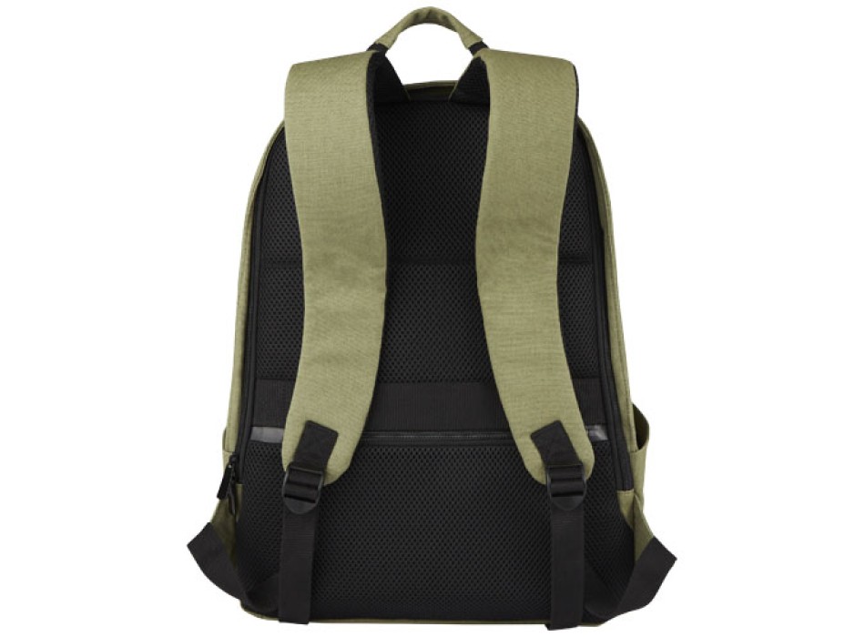 Zaino antifurto per portatile da 15,6" in canvas riciclato certificato GRS Joey - 18L FullGadgets.com
