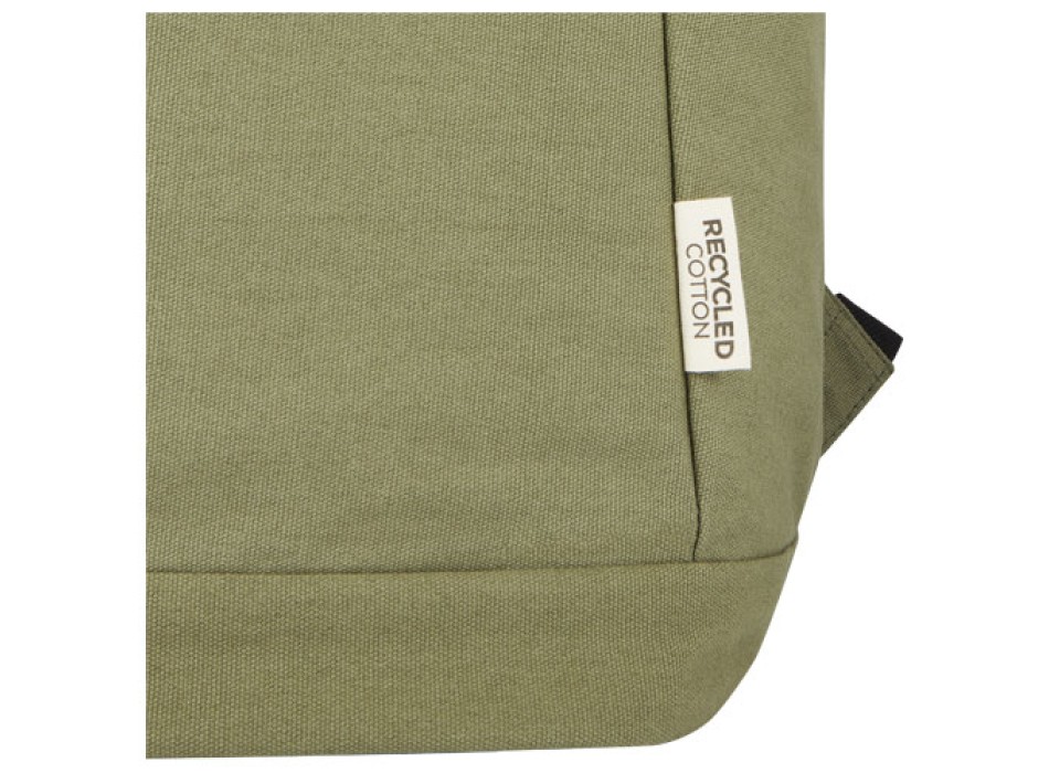 Zaino antifurto per portatile da 15,6" in canvas riciclato certificato GRS Joey - 18L FullGadgets.com
