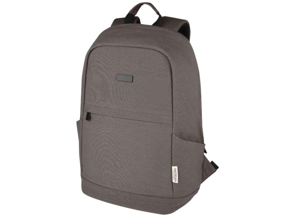 Zaino antifurto per portatile da 15,6" in canvas riciclato certificato GRS Joey - 18L FullGadgets.com