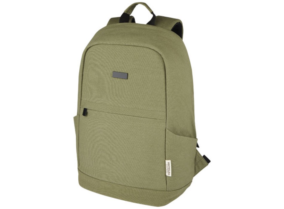 Zaino antifurto per portatile da 15,6" in canvas riciclato certificato GRS Joey - 18L FullGadgets.com