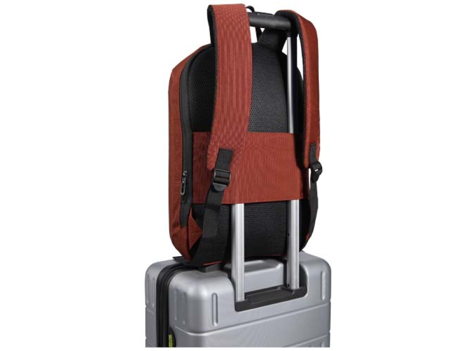 Zaino antifurto per portatile da 15" in materiale riciclato certificato GRS Luma - 10L FullGadgets.com