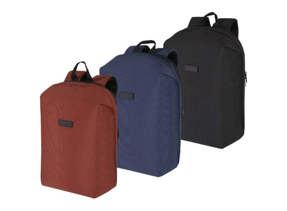 Zaino antifurto per portatile da 15" in materiale riciclato certificato GRS Luma - 10L FullGadgets.com