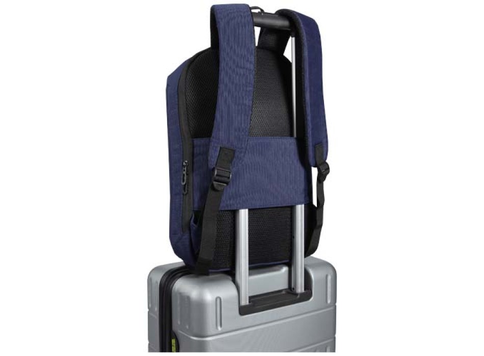 Zaino antifurto per portatile da 15" in materiale riciclato certificato GRS Luma - 10L FullGadgets.com