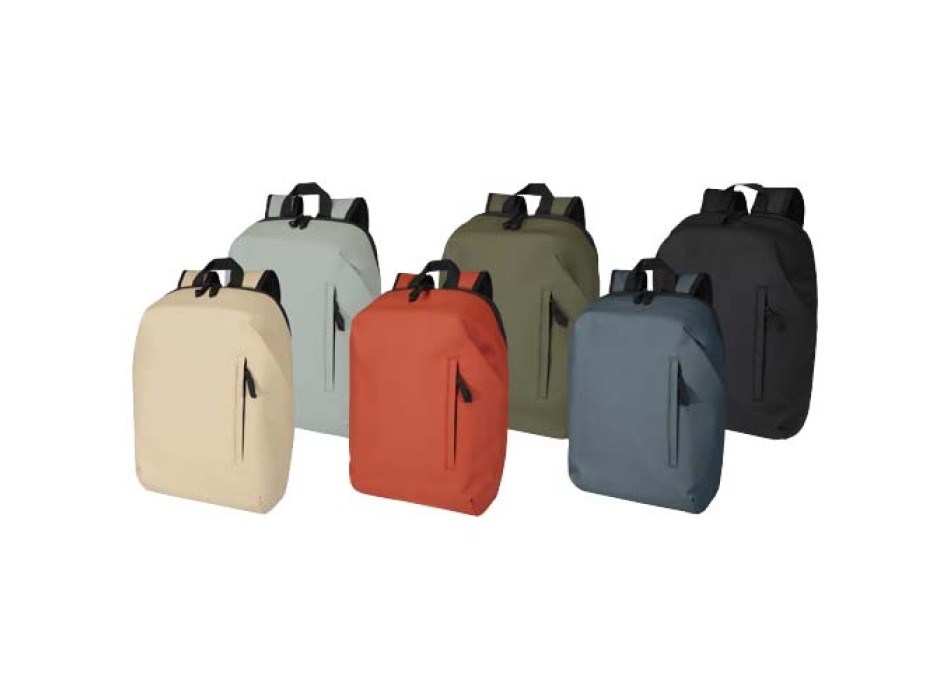 Zaino antifurto per portatile da 15" in materiale riciclato certificato GRS Resi Plus - 18L FullGadgets.com