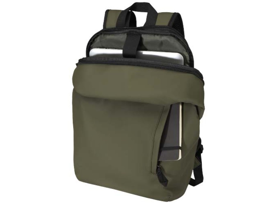 Zaino antifurto per portatile da 15" in materiale riciclato certificato GRS Resi Plus - 18L FullGadgets.com