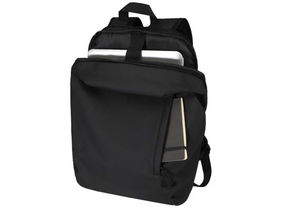 Zaino antifurto per portatile da 15" in materiale riciclato certificato GRS Resi Plus - 18L FullGadgets.com