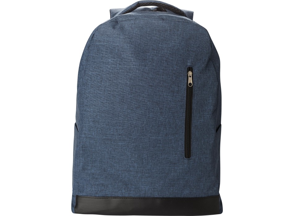 Zaino antitaccheggio in poliestere 600 D rPET Celeste FullGadgets.com