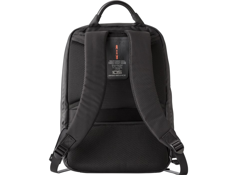 Zaino antitaccheggio portacomputer in nylon 1200 D Cleo FullGadgets.com